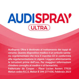 Audispray Ultra – emballage compact, facile à transporter et ranger.