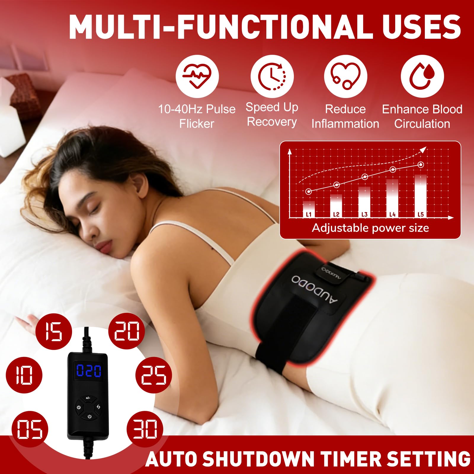 AUDODO extension de bandeau pour zones plus larges