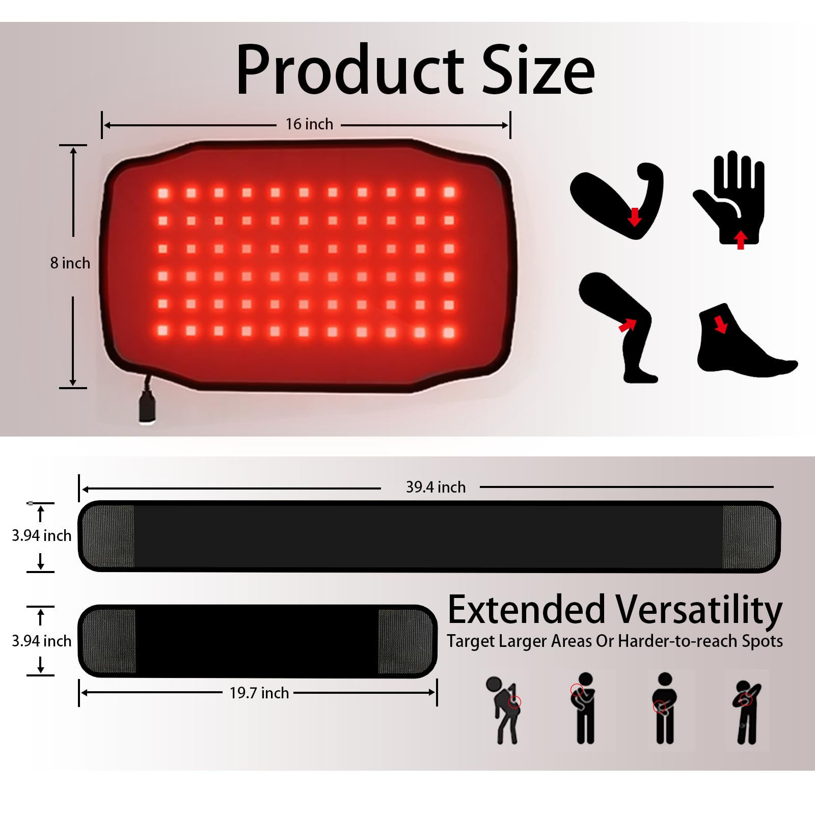 AUDODO matelas doux infrarouge pour une chaleur agréable.