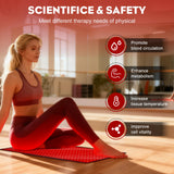 AUDODO Tapis lumière rouge – soutien dorsale pour séances confortables