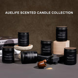 Auelife bougie cadeau parfait pour homme et père, idée cadeau chic.