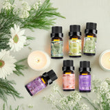 Huiles florales Auelife Jasmine dans flacons ambrés, ambiance romantique.