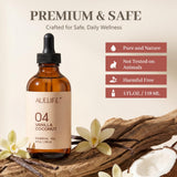 Auelife Vanille Coco bougies : parfum riche créant une ambiance chaleureuse lors des repas.