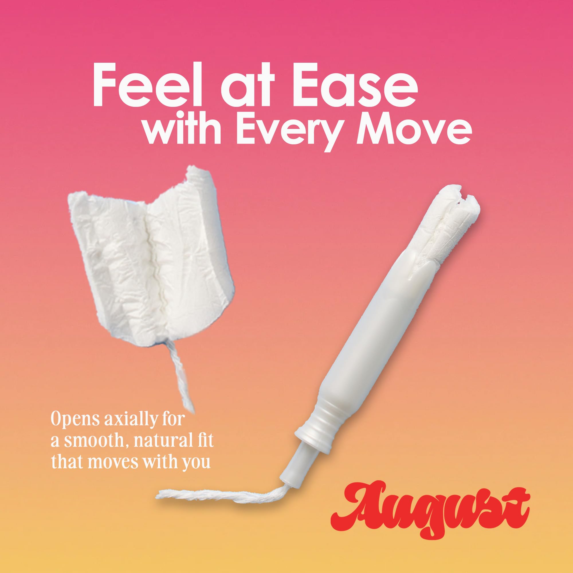 Tampons en coton 100% pour une douceur délicate