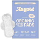 August serviettes coton biologique tissu-superieur offrent douceur et confort tout au long de la journée.