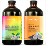 Auivty Bitters à la Guanabana, bouteille prête pour un usage pré ou post repas.