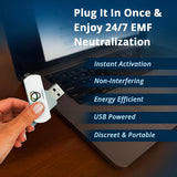 Aulterra EMF Home Neutralizer USB – format compact et portable pour usage domestique.