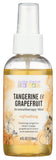 Aura Cacia brume aromathérapie Tangerine et Pamplemousse sur flacon aluminium 4 oz pour ambiance rafraîchissante.