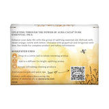 Aura Cacia citron: flacon huile essentielle pour rafraîchir l'espace.