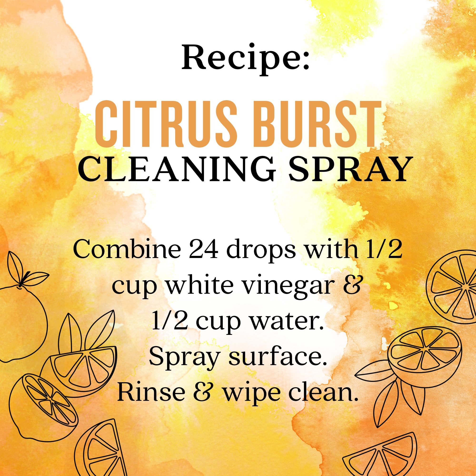 Aura Cacia Citrus Burst – couleurs naturelles reflétant les huiles végétales.