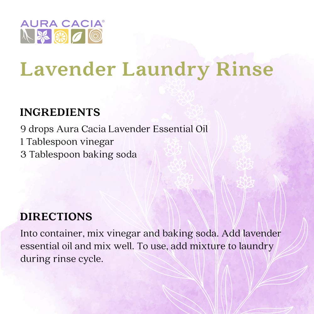 Créations aromathérapies Aura Cacia lavande pour mélanges personnalisés.