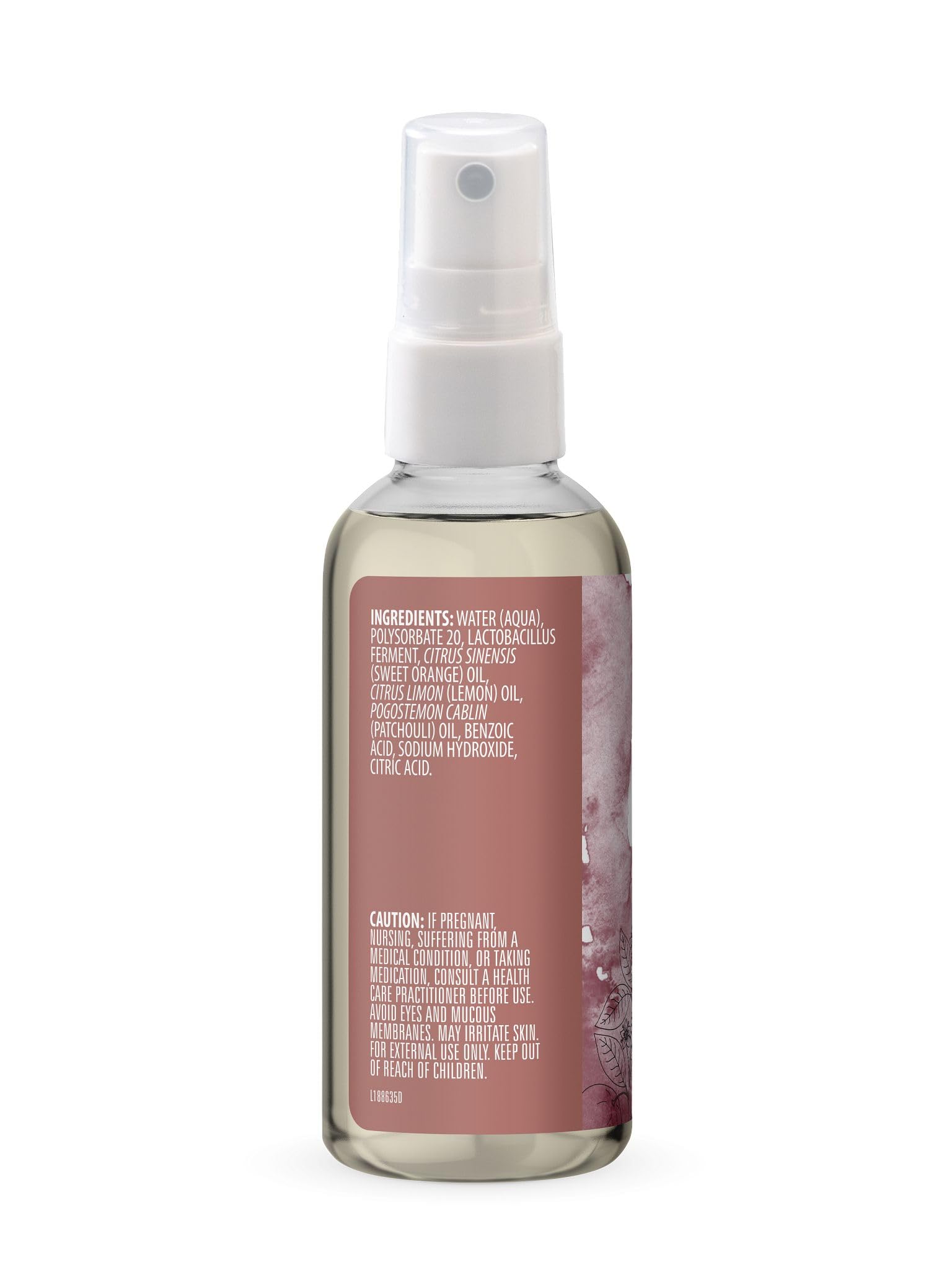 Aura Cacia brume patchouli-orange, diffusion maison pour une ambiance relaxante.