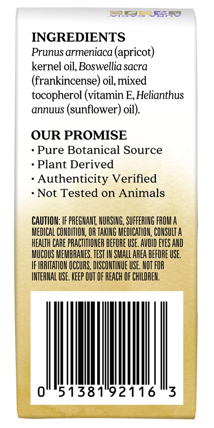 Aura Cacia Frankincense Roll-On, application rouleau sur la peau pour une utilisation pratique.