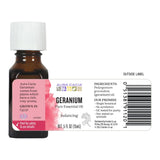 Aura Cacia Géranium: brume maison au parfum floral.