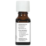 Aura Cacia Géranium: diffusion douce dans un espace domestique.