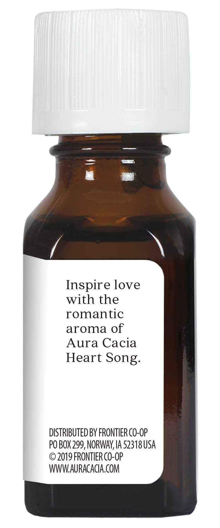 Mélange Heart Song d'Aura Cacia: notes lavande, coriandre, géranium et rose.