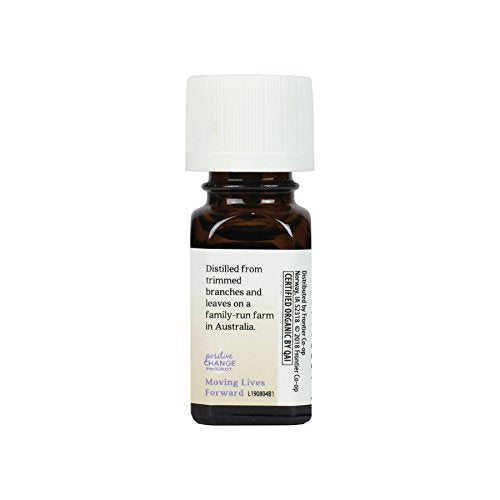 Aura Cacia huile essentielle arbre à thé — parfum épicé et atmosphère vivifiante.