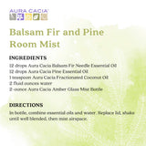 Aura Cacia huile essentielle balsam fir aiguille — soin corps quotidien.