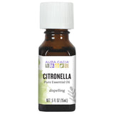 Aura Cacia Citronnelle Java en bouteille, diffusion d'ambiance naturelle.