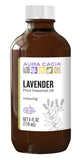 Huile essentielle Aura Cacia Lavande apaisante dans une bouteille, usage polyvalent pour ambiance calme