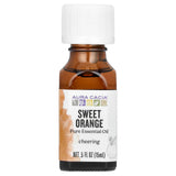 Aura Cacia huile essentielle orange douce en flacon pour diffusion lumineuse