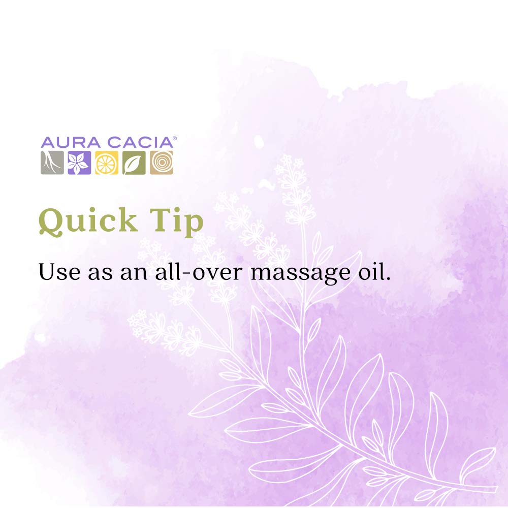 Aura Cacia huile spa maison lavande, apaisement des sens après une journée