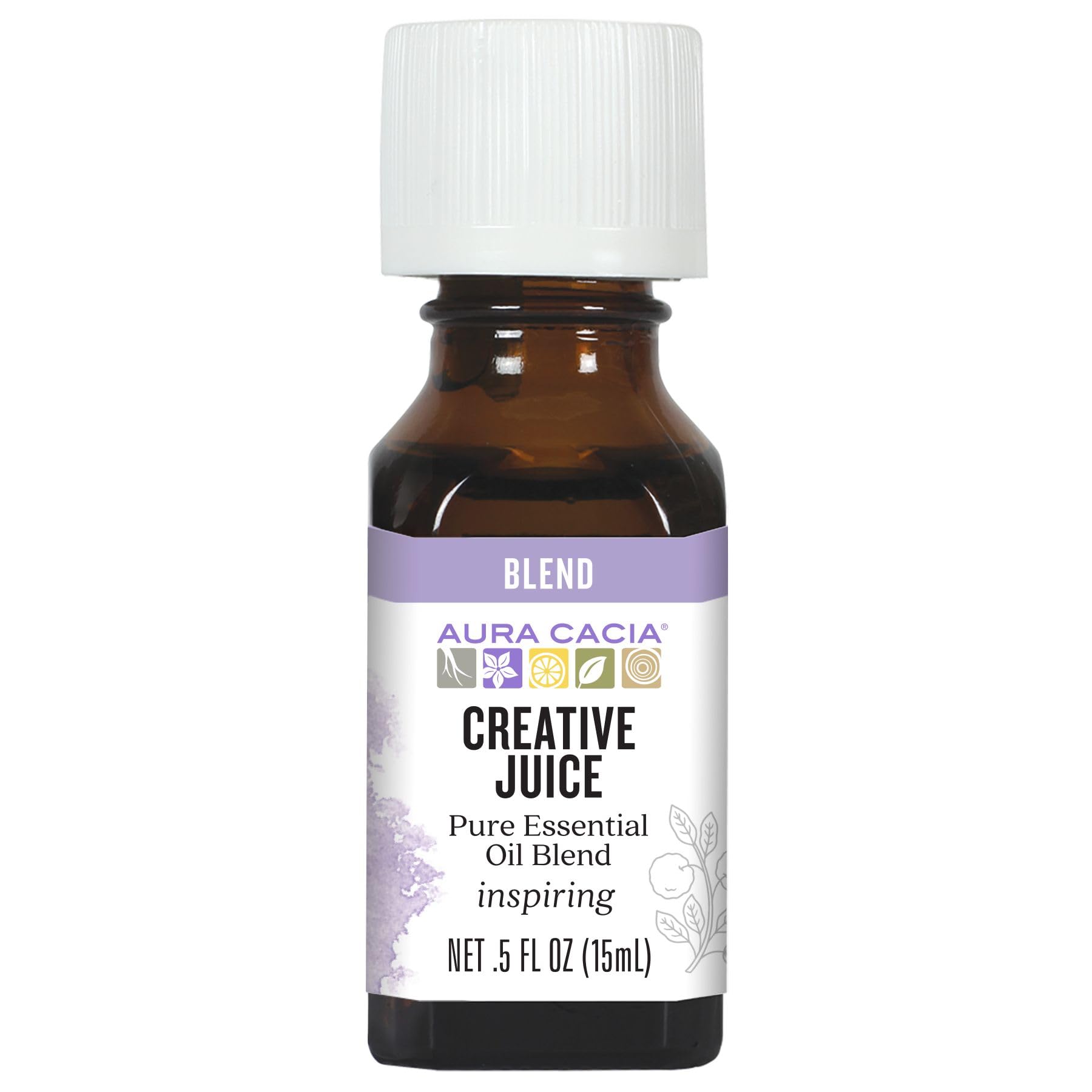 Aura Cacia Jus de Créativité – bouteille naturelle prête à inspirer