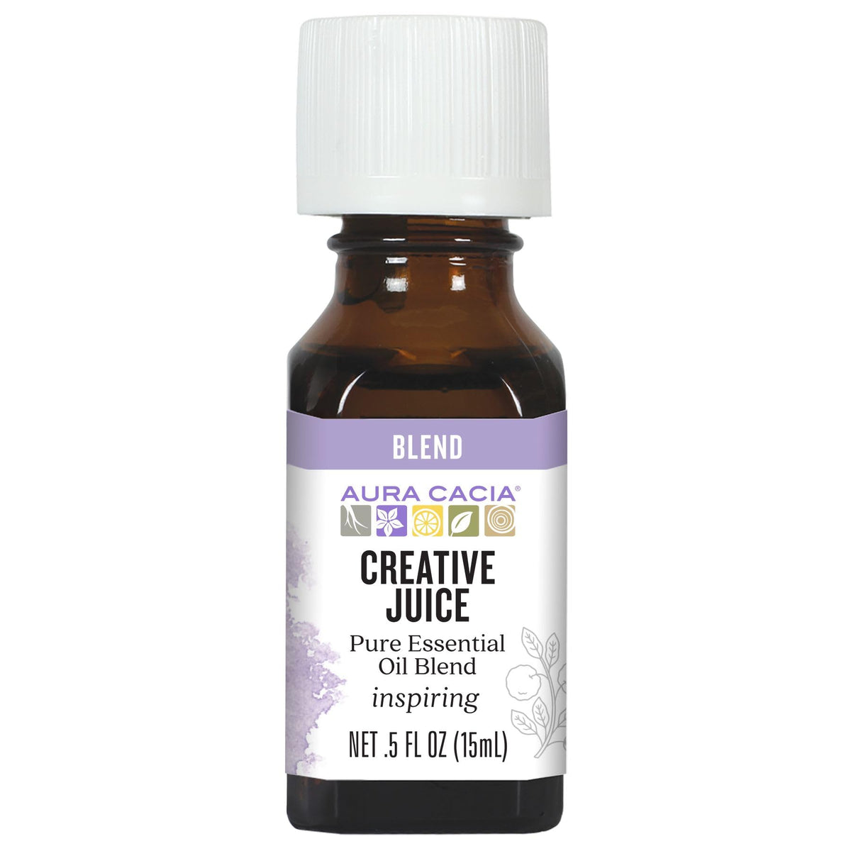 Aura Cacia Jus de Créativité – bouteille naturelle prête à inspirer