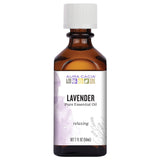 Aura Cacia lavande huile essentielle, bouteille 2oz, idéale pour détente et soins.