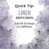 Aura Cacia Linen, engagement mondial pour des huiles pures et transparentes.