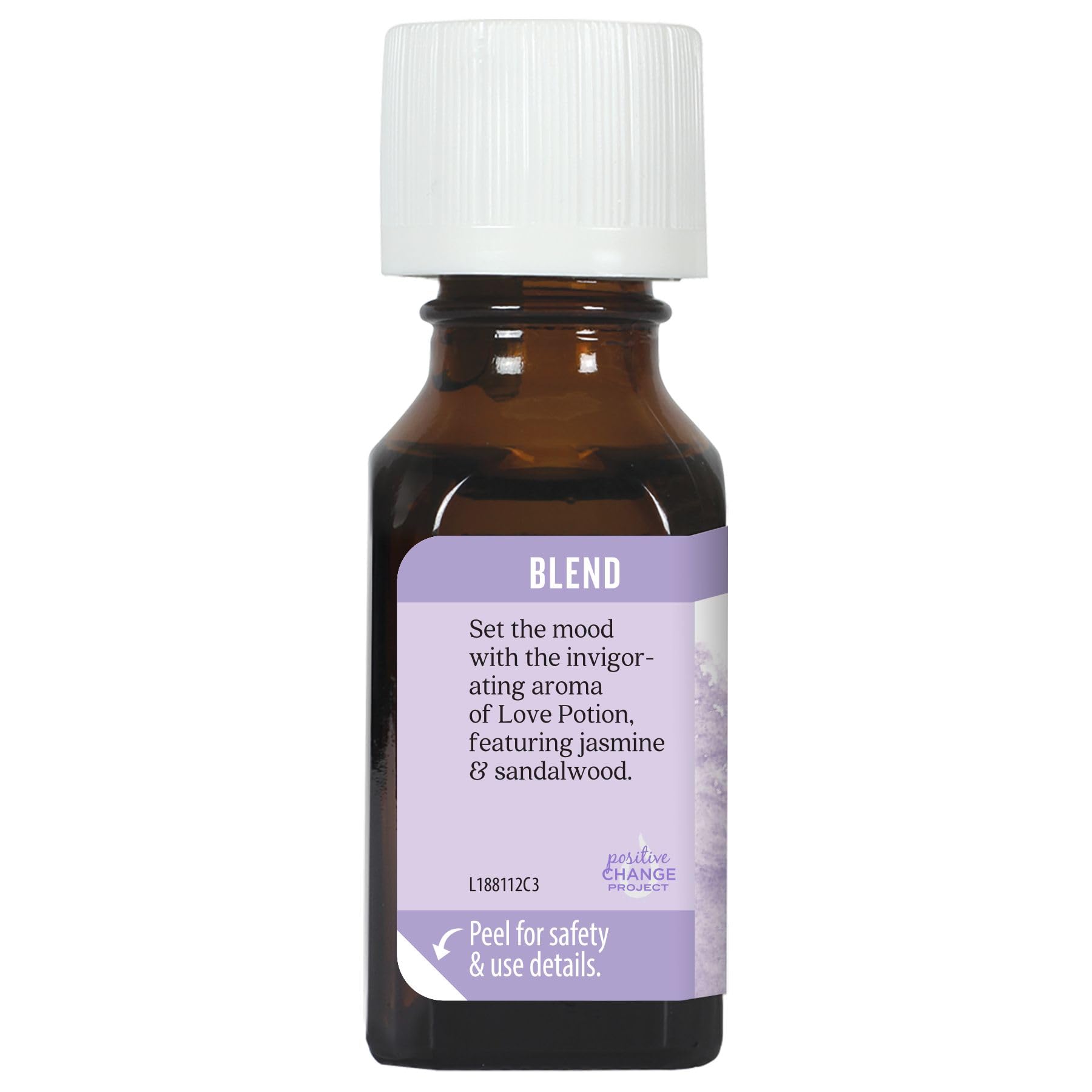 Aura Cacia Love Potion bain sensoriel à domicile pour un moment privilégié.