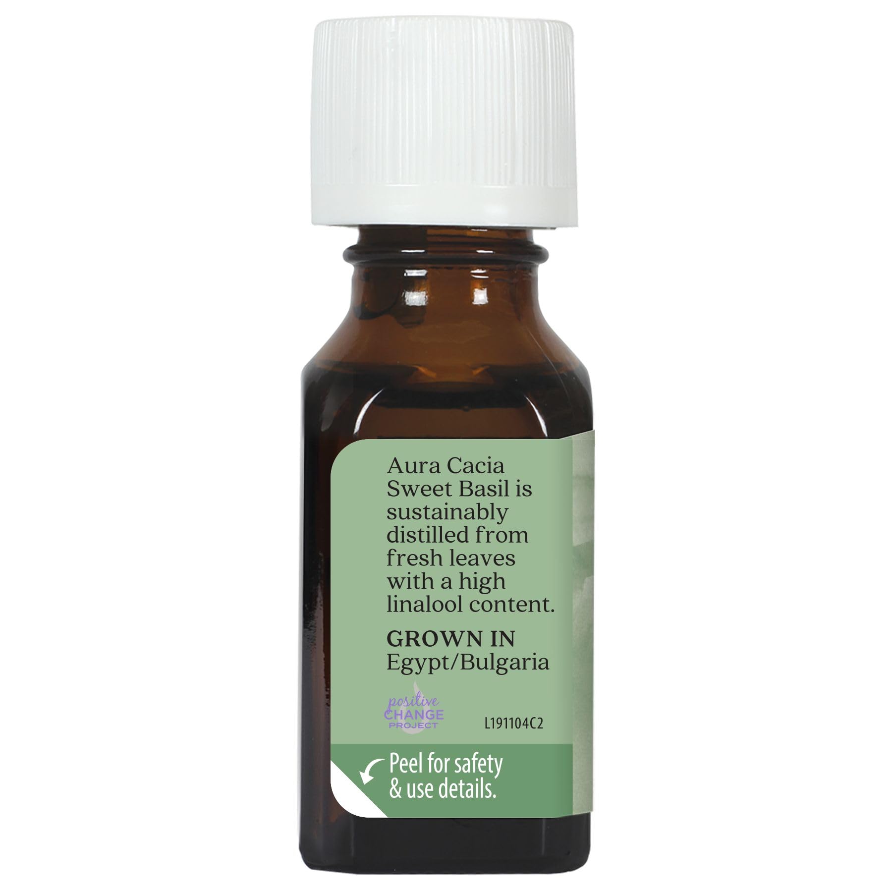 Mélanges faits maison Aura Cacia basilic doux, pour soins corporels et parfums d’intérieur.