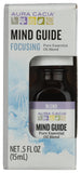 Flacon Mind Guide d'Aura Cacia, prêt à favoriser le focus pendant le travail.