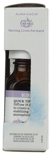 Scène d'étude avec Aura Cacia Mind Guide favorisant la concentration.