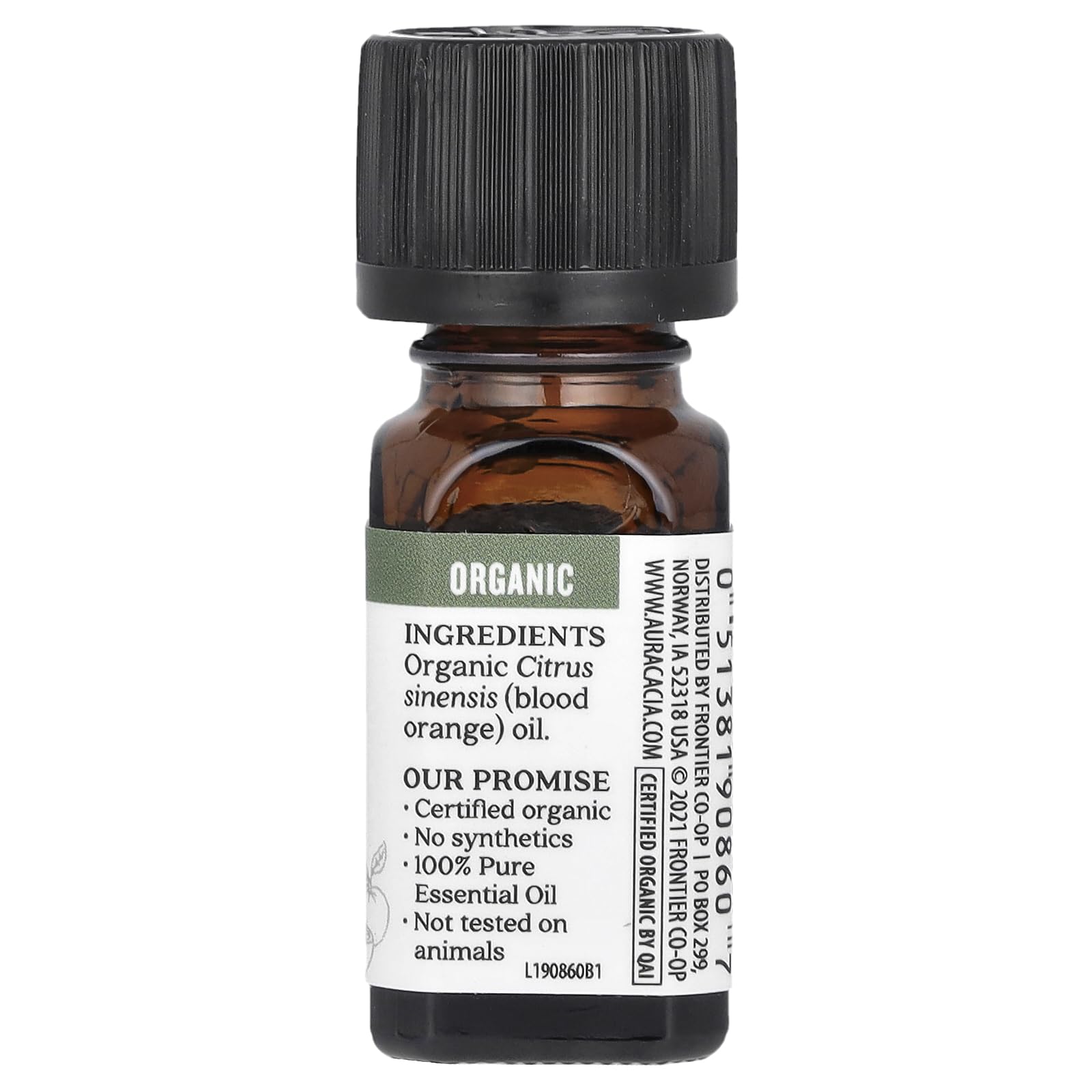 Aura Cacia orange sanguine biologique – brume d'ambiance, parfum vivifiant.