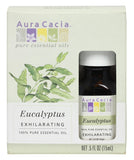 Pack 24 eucalyptus Aura Cacia bouteilles 0,5 oz chacune pour usages aromatiques
