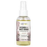 Aura Cacia Patchouli Orange brume aromatherapie, flacon 4 oz pour diffusion d'ambiance