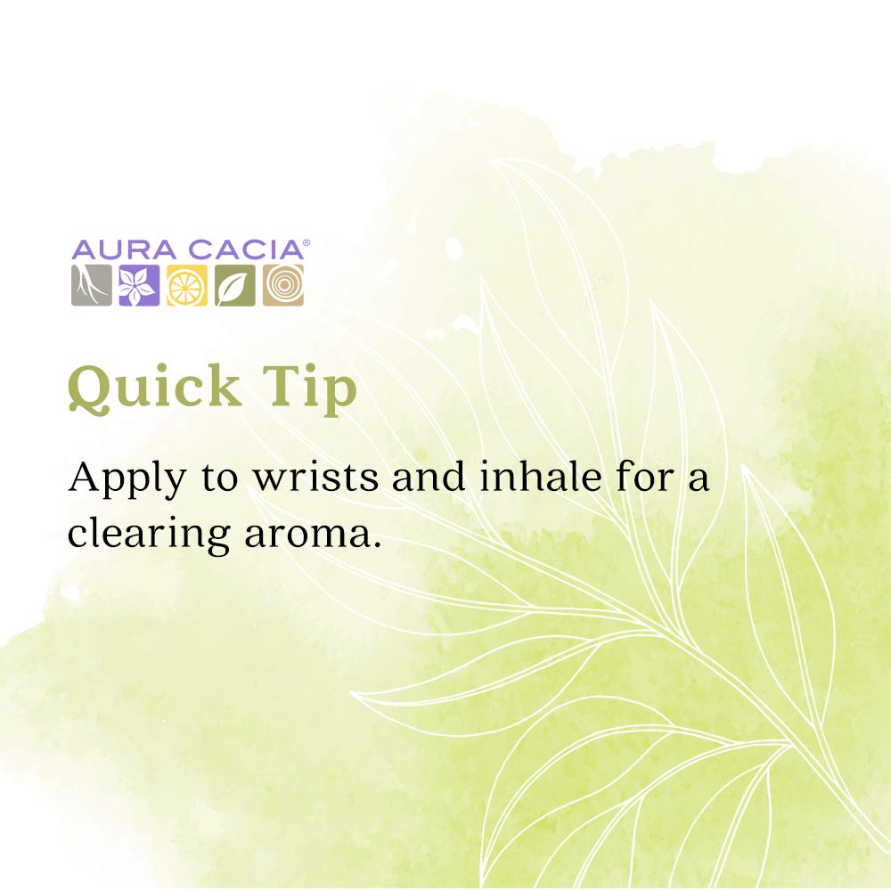 Aura Cacia Roll-On Eucalyptus : arôme camphoré rafraîchissant pendant l'effort.