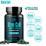 Capsules Aura Vitamins Stem Cell 1000mg, dose avec repas pour absorption optimale
