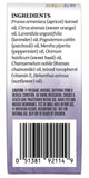 Aura Cacia Chill Pill Roll-On utilisant huile porteuse d’abricot pour peau douce.