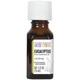 Aura Cacia Eucalyptus, bouteille 0,5 oz prête à la diffusion rafraîchissante.
