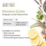 Aura Cacia huile essentielle thym rouge — parfum épicé et herbacé en aromathérapie