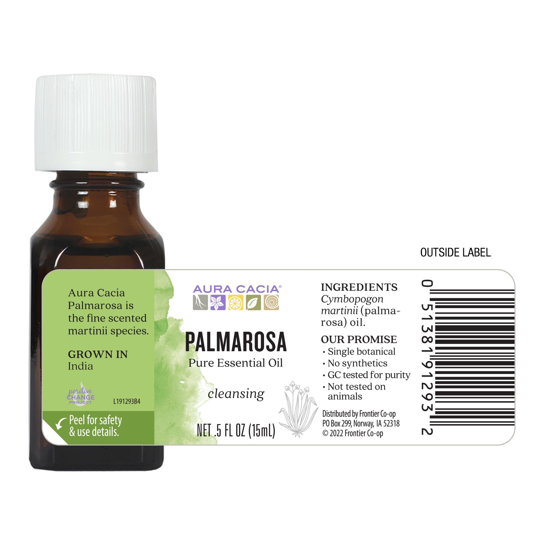 Aura Cacia Palmarosa – mélanges personnalisés pour massages et soins