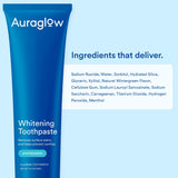 Dentifrice Auraglow arôme-hiver-menthe – haleine fraîche après le brossage
