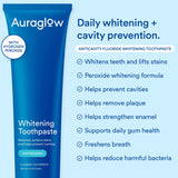 Dentifrice Auraglow protection-caries – émail renforcé et prévention des caries