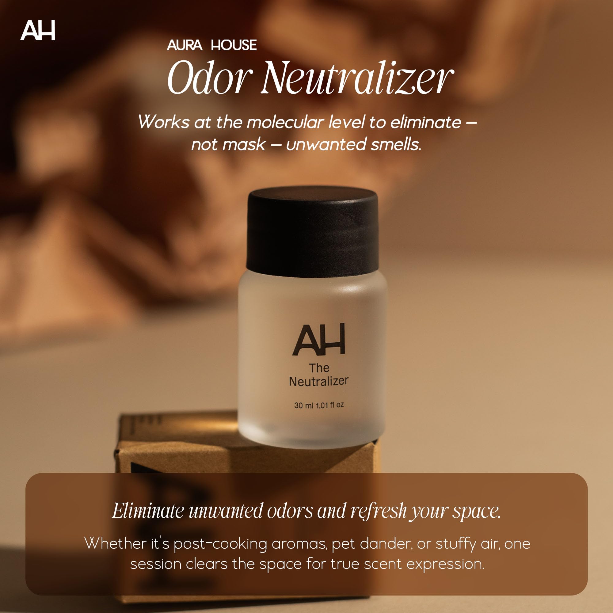 Neutraliseur Aura House pour odorisation plus agréable.