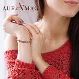 Anneau magnétique Auramag en cuivre, accessoire chic pour les doigts.
