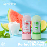 Auranexa usage quotidien – mâcher, brosser et rincer