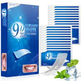 Aurany 9D strips – design 3D couvre chaque dent pour un blanchiment en profondeur.
