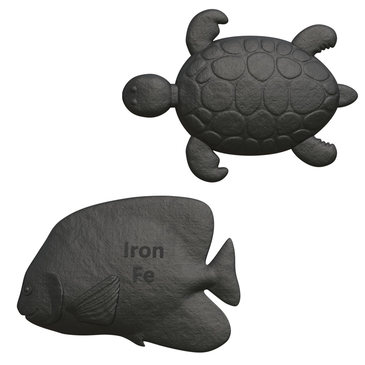 Aurionix Iron Fish en gros plan – outil de cuisson enrichissant les plats en fer naturellement